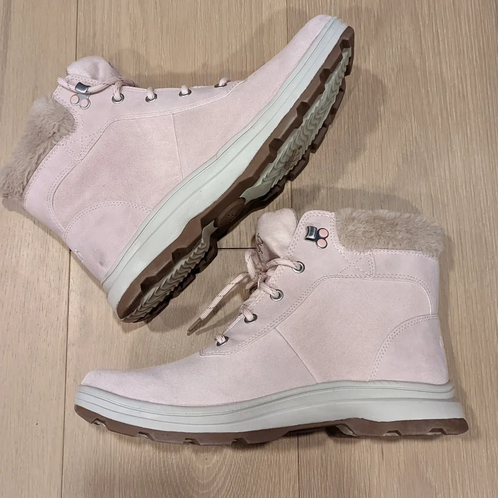 Women's Pink Winter Boots